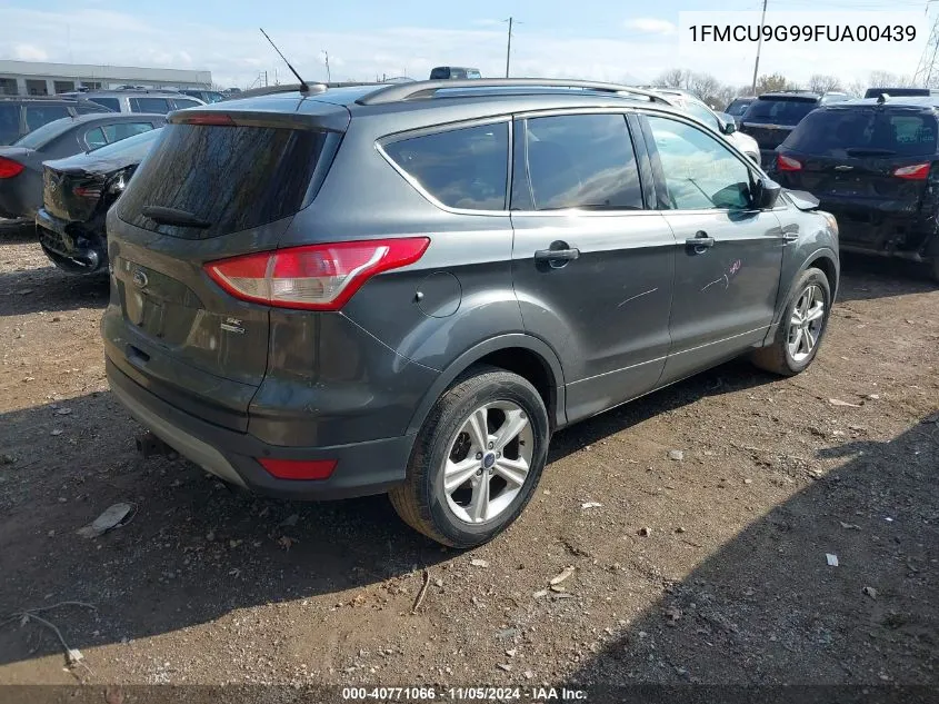 2015 Ford Escape Se VIN: 1FMCU9G99FUA00439 Lot: 40771066