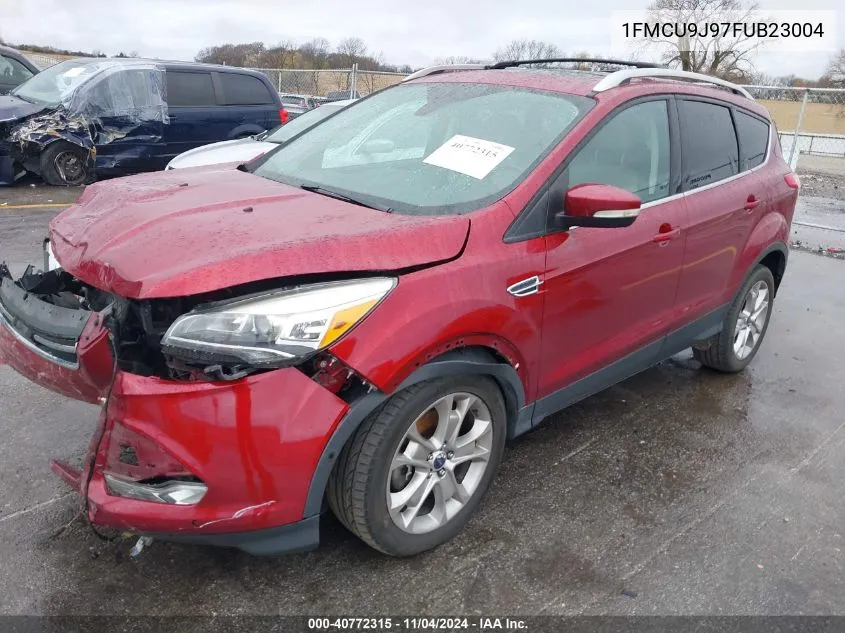 2015 Ford Escape Titanium VIN: 1FMCU9J97FUB23004 Lot: 40772315