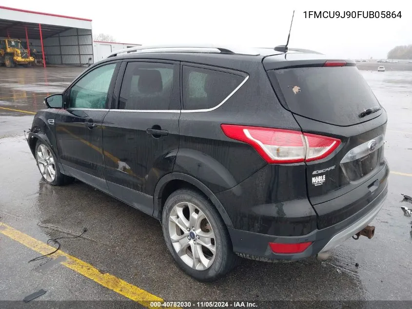 2015 Ford Escape Titanium VIN: 1FMCU9J90FUB05864 Lot: 40782030