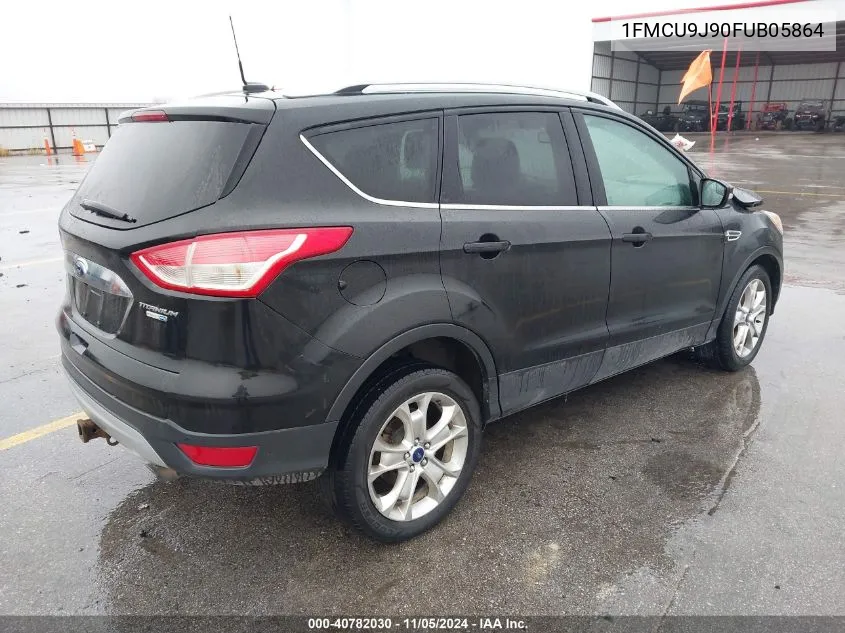 2015 Ford Escape Titanium VIN: 1FMCU9J90FUB05864 Lot: 40782030