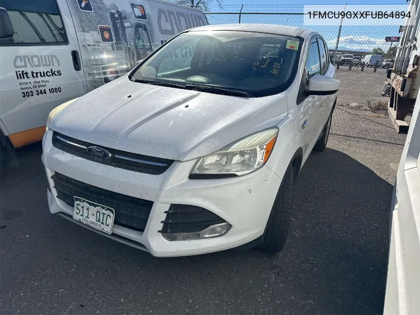 2015 Ford Escape Se VIN: 1FMCU9GXXFUB64894 Lot: 40789642