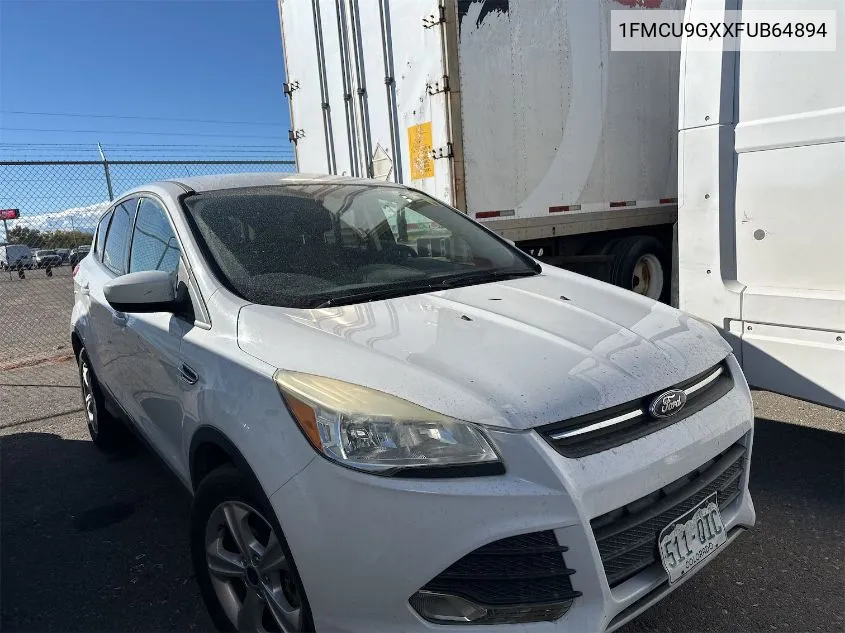 2015 Ford Escape Se VIN: 1FMCU9GXXFUB64894 Lot: 40789642