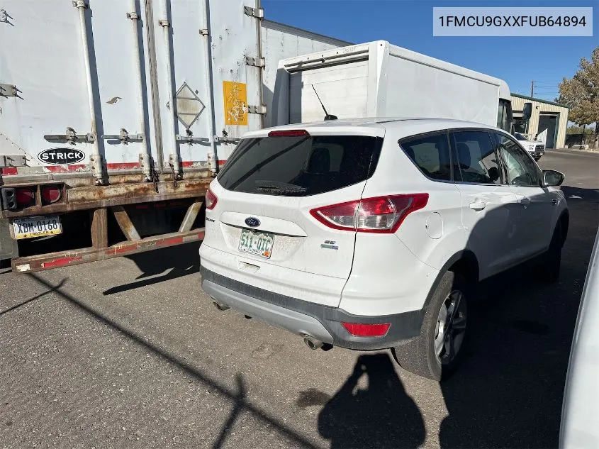 2015 Ford Escape Se VIN: 1FMCU9GXXFUB64894 Lot: 40789642