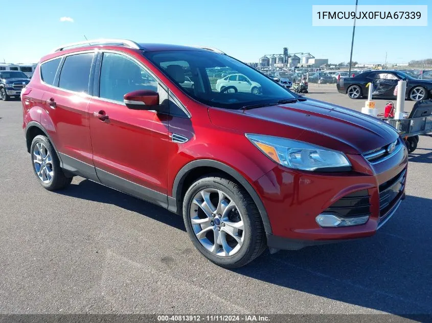 2015 Ford Escape Titanium VIN: 1FMCU9JX0FUA67339 Lot: 40813912