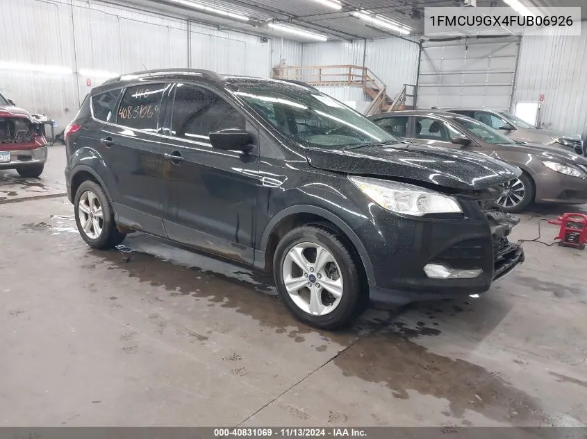 2015 Ford Escape Se VIN: 1FMCU9GX4FUB06926 Lot: 40831069