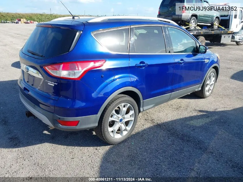 2015 Ford Escape Titanium VIN: 1FMCU9J93FUA41352 Lot: 40861211