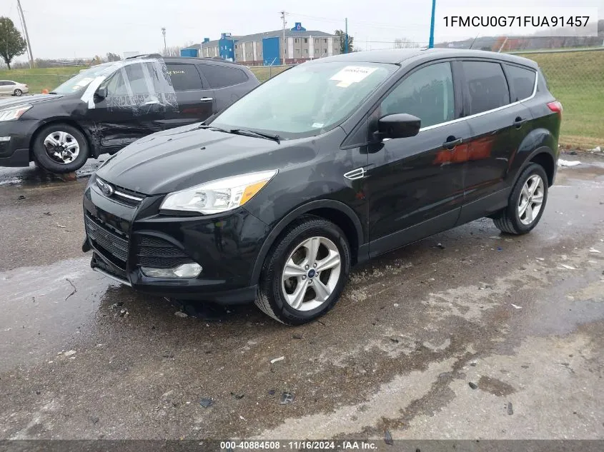 2015 Ford Escape Se VIN: 1FMCU0G71FUA91457 Lot: 40884508