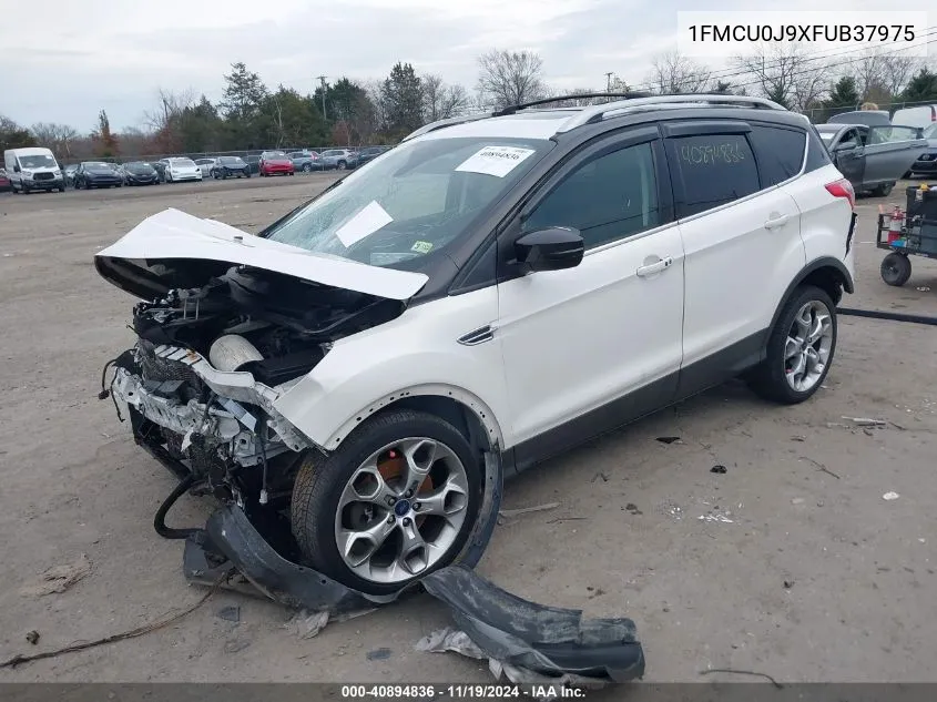 2015 Ford Escape Titanium VIN: 1FMCU0J9XFUB37975 Lot: 40894836