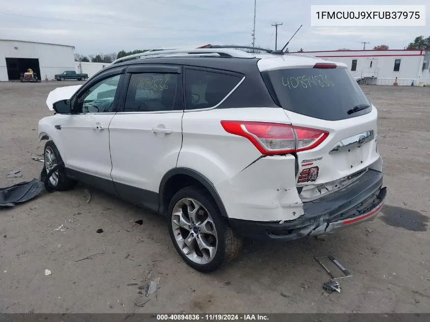 2015 Ford Escape Titanium VIN: 1FMCU0J9XFUB37975 Lot: 40894836