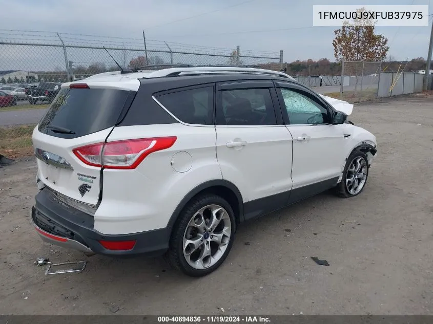 2015 Ford Escape Titanium VIN: 1FMCU0J9XFUB37975 Lot: 40894836