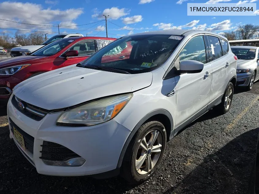 2015 Ford Escape Se VIN: 1FMCU9GX2FUC28944 Lot: 40896322