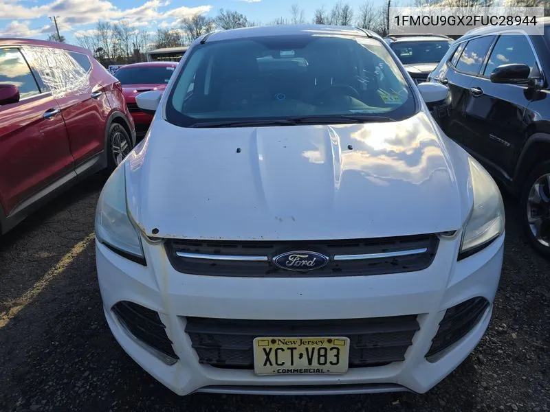 2015 Ford Escape Se VIN: 1FMCU9GX2FUC28944 Lot: 40896322