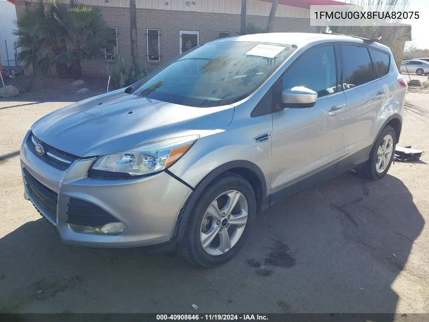 2015 Ford Escape Se VIN: 1FMCU0GX8FUA82075 Lot: 40908646