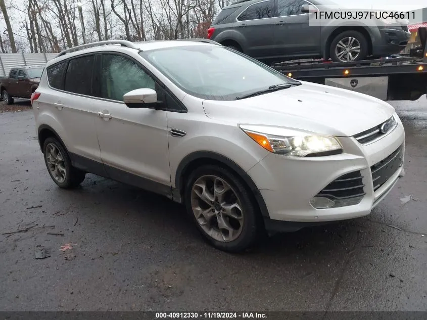 2015 Ford Escape Titanium VIN: 1FMCU9J97FUC46611 Lot: 40912330