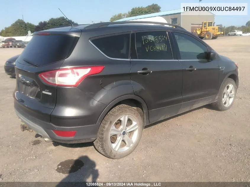 1FMCU0G9XGUC84497 2016 Ford Escape Se