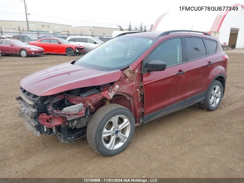 1FMCU0F78GUB77349 2016 Ford Escape S