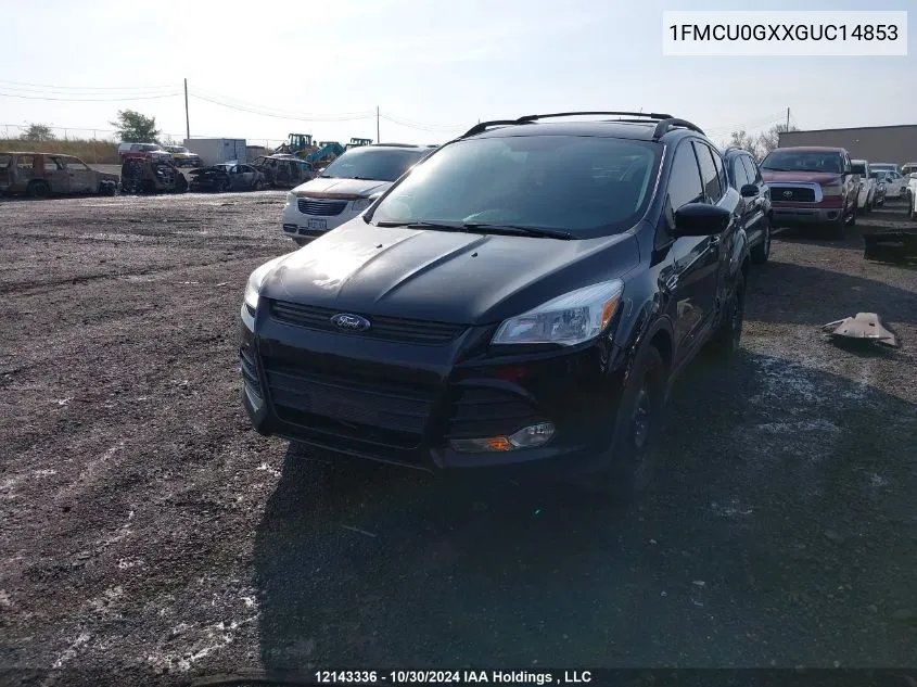 2016 Ford Escape Se VIN: 1FMCU0GXXGUC14853 Lot: 12143336