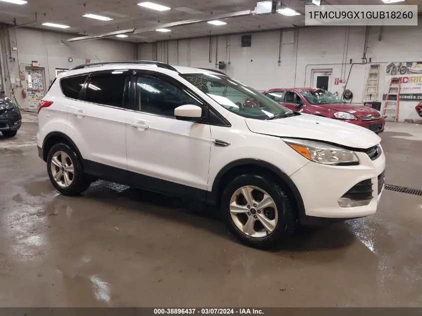 2016 Ford Escape Se VIN: 1FMCU9GX1GUB18260 Lot: 38896437