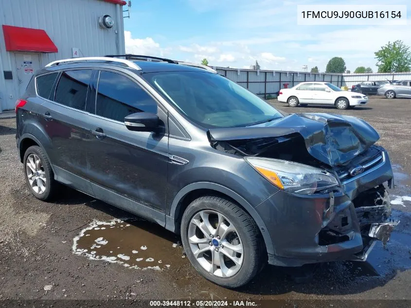 2016 Ford Escape Titanium VIN: 1FMCU9J90GUB16154 Lot: 39448112