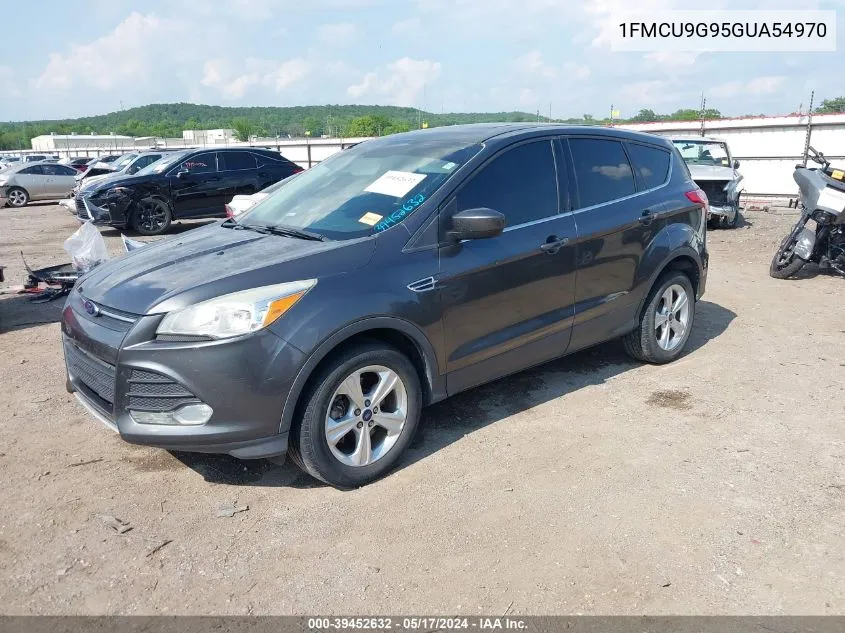 2016 Ford Escape Se VIN: 1FMCU9G95GUA54970 Lot: 39452632