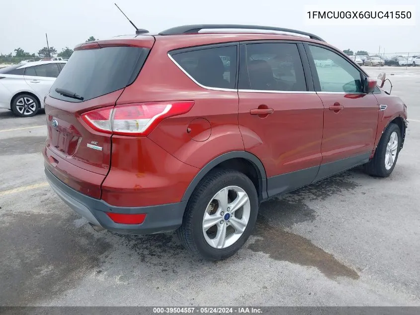 1FMCU0GX6GUC41550 2016 Ford Escape Se