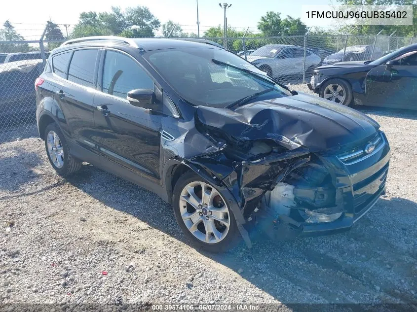 2016 Ford Escape Titanium VIN: 1FMCU0J96GUB35402 Lot: 39574106