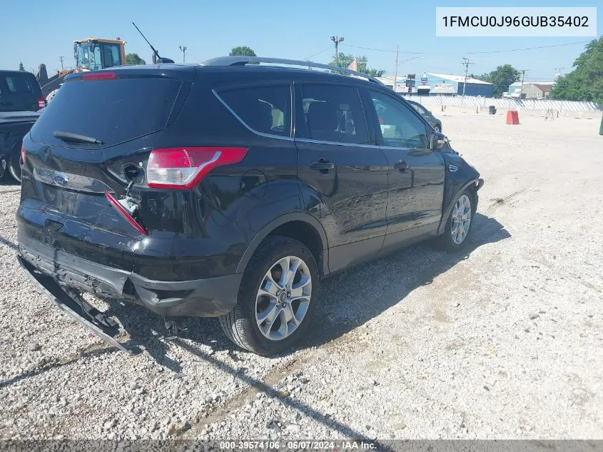 2016 Ford Escape Titanium VIN: 1FMCU0J96GUB35402 Lot: 39574106