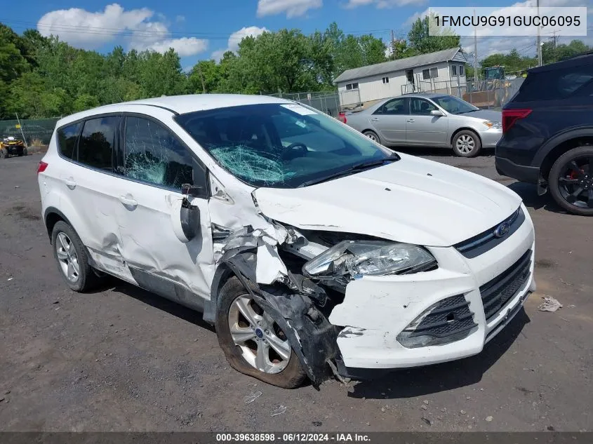 2016 Ford Escape Se VIN: 1FMCU9G91GUC06095 Lot: 39638598