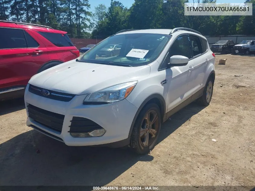 2016 Ford Escape Se VIN: 1FMCU0GX7GUA66581 Lot: 39648676