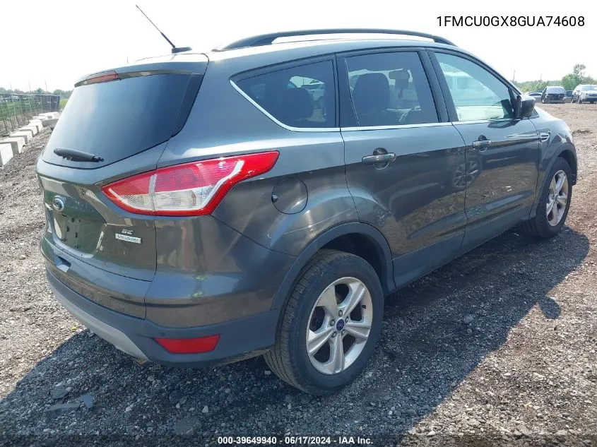 1FMCU0GX8GUA74608 2016 Ford Escape Se