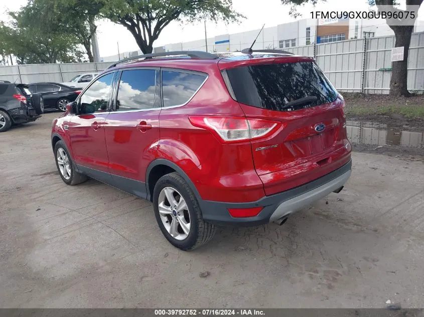 2016 Ford Escape Se VIN: 1FMCU9GX0GUB96075 Lot: 39792752