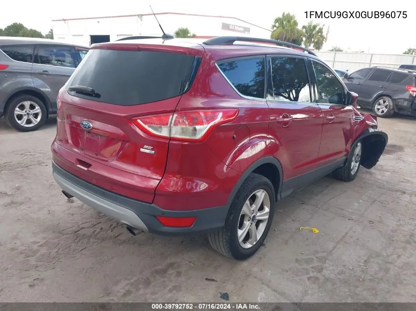 1FMCU9GX0GUB96075 2016 Ford Escape Se