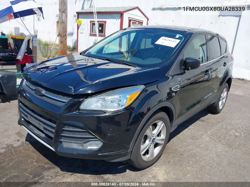 2016 Ford Escape Se VIN: 1FMCU0GX8GUA28339 Lot: 39828143