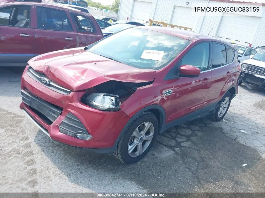 2016 Ford Escape Se VIN: 1FMCU9GX6GUC33159 Lot: 39842741