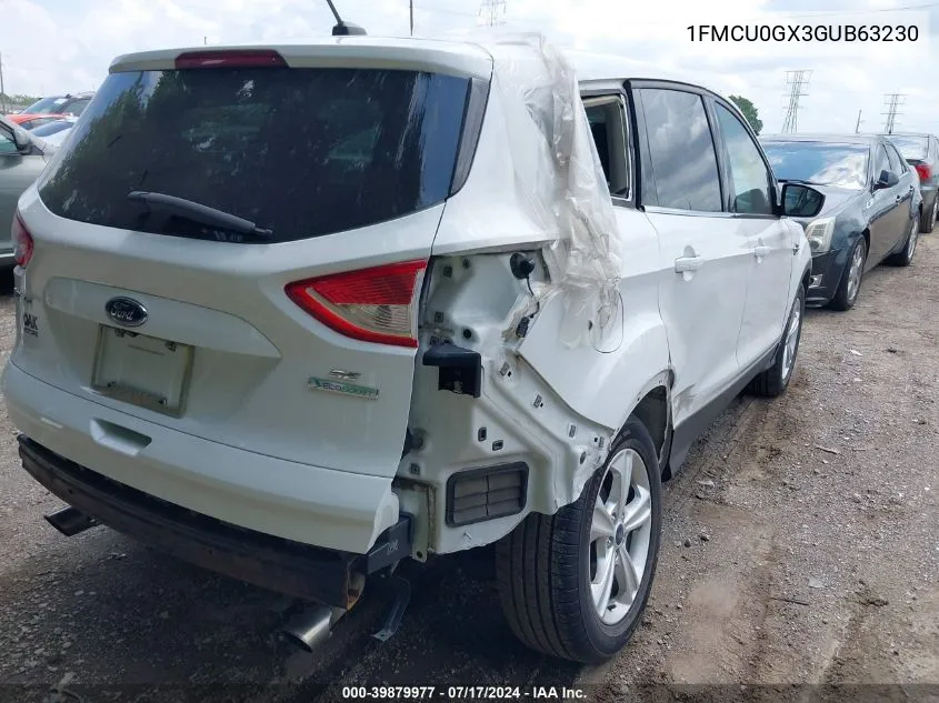 1FMCU0GX3GUB63230 2016 Ford Escape Se