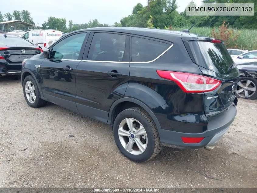 1FMCU9GX2GUC71150 2016 Ford Escape Se