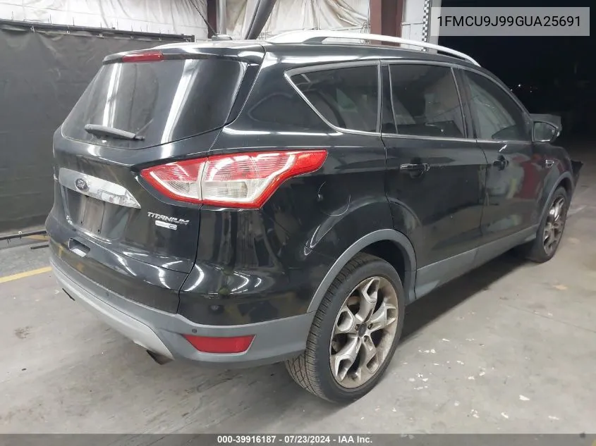 2016 Ford Escape Titanium VIN: 1FMCU9J99GUA25691 Lot: 39916187