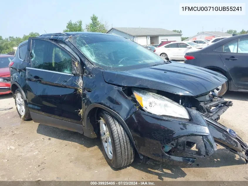 1FMCU0G71GUB55241 2016 Ford Escape Se