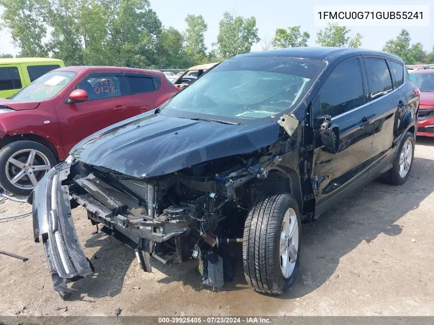 2016 Ford Escape Se VIN: 1FMCU0G71GUB55241 Lot: 39925405