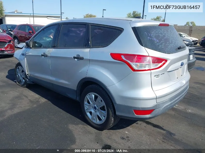 1FMCU0F73GUB16457 2016 Ford Escape S