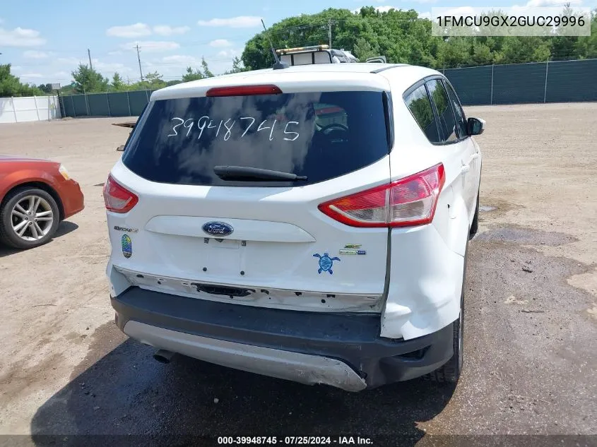 2016 Ford Escape Se VIN: 1FMCU9GX2GUC29996 Lot: 39948745