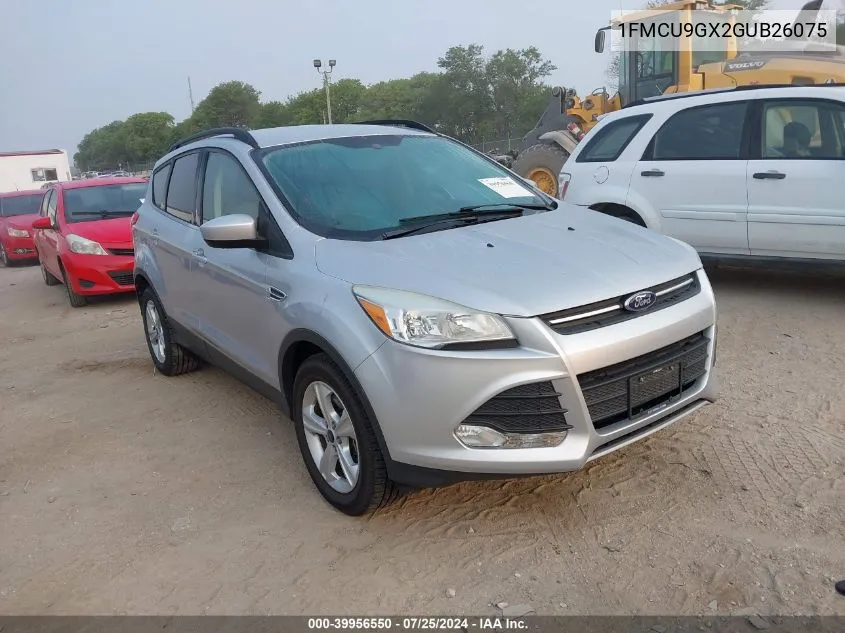 2016 Ford Escape Se VIN: 1FMCU9GX2GUB26075 Lot: 39956550