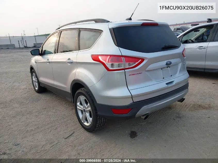 1FMCU9GX2GUB26075 2016 Ford Escape Se