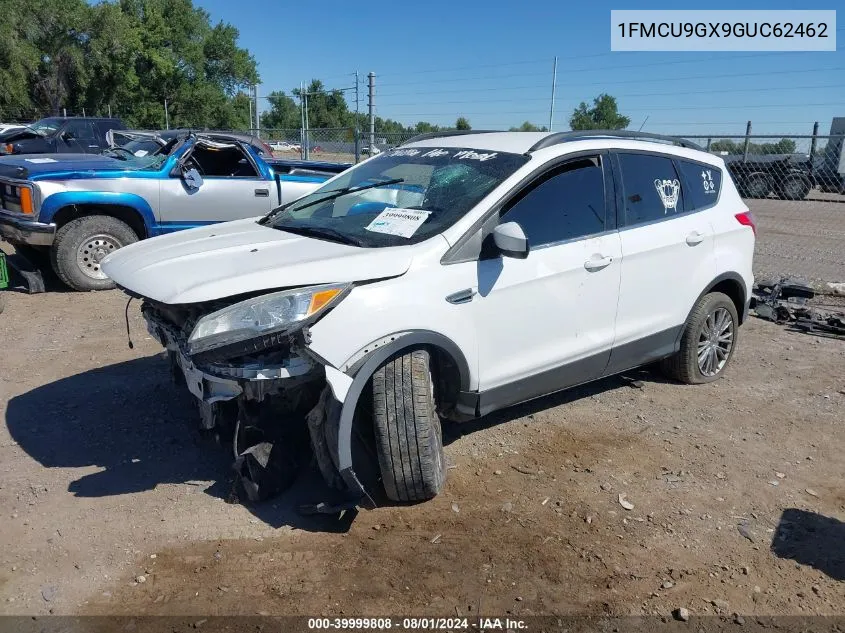 2016 Ford Escape Se VIN: 1FMCU9GX9GUC62462 Lot: 39999808