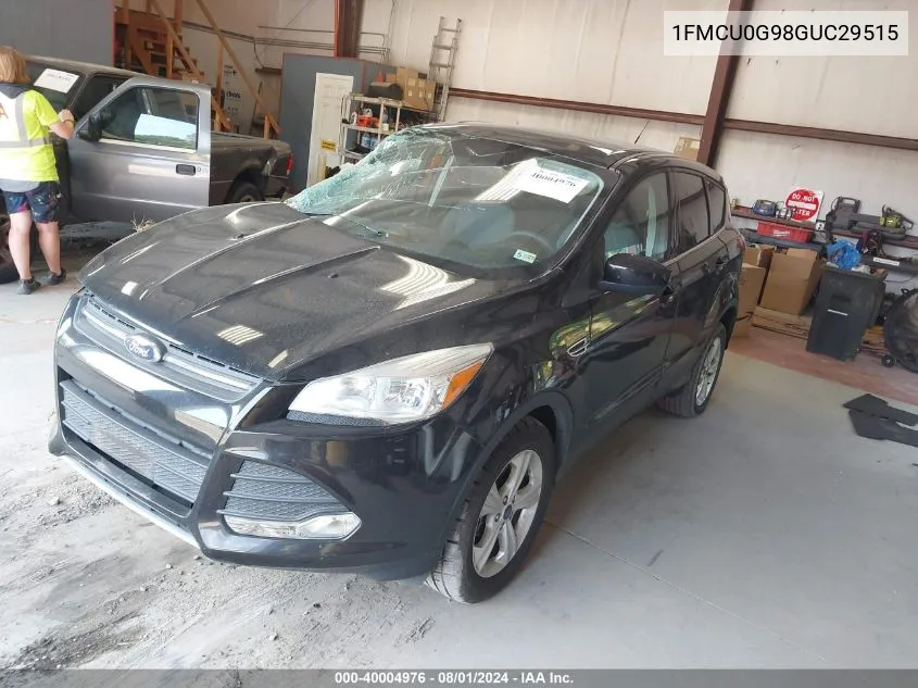 2016 Ford Escape Se VIN: 1FMCU0G98GUC29515 Lot: 40004976