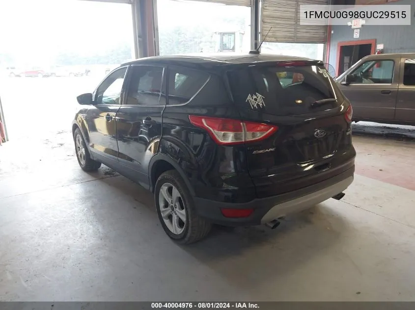 1FMCU0G98GUC29515 2016 Ford Escape Se