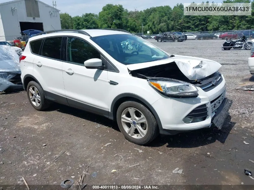 1FMCU0GX6GUA38433 2016 Ford Escape Se