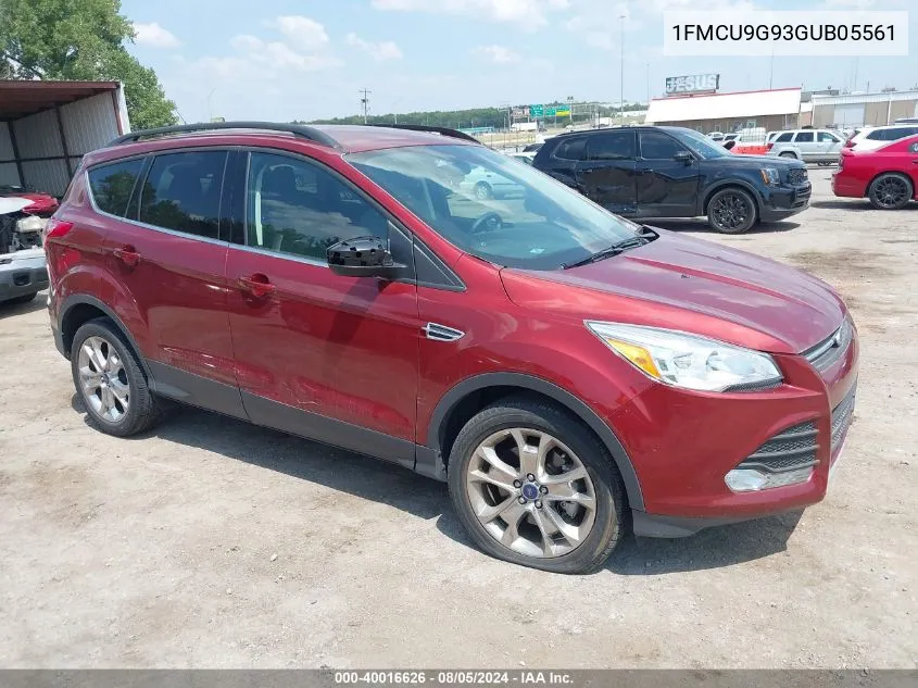 2016 Ford Escape Se VIN: 1FMCU9G93GUB05561 Lot: 40016626