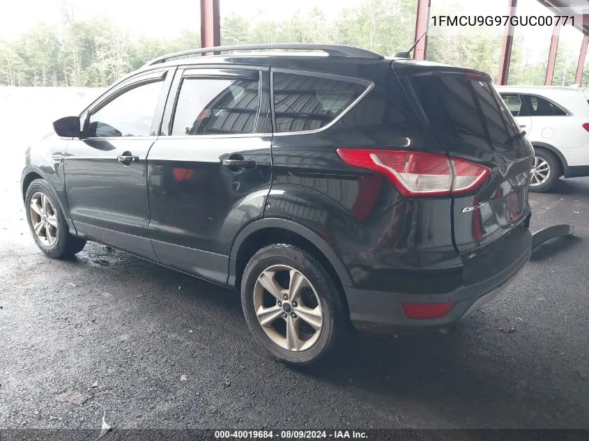 1FMCU9G97GUC00771 2016 Ford Escape Se