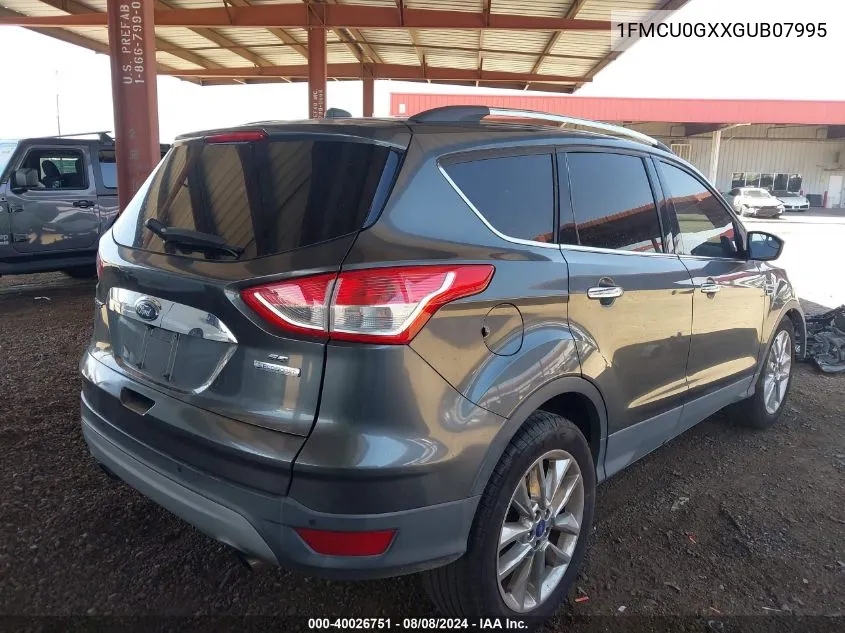 2016 Ford Escape Se VIN: 1FMCU0GXXGUB07995 Lot: 40026751